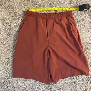 Men’s Lululemon Red Shorts 9” inseam